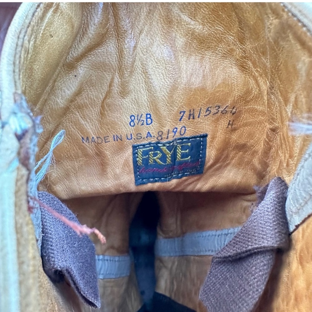 Vintage Frye Campus Boots - Picture 3 of 6